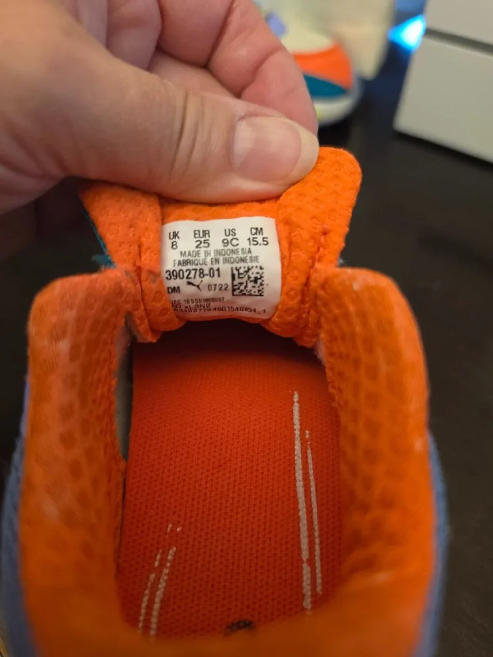 RS-X Lollipop AC toddler 9C slip on by Puma MSRP $60